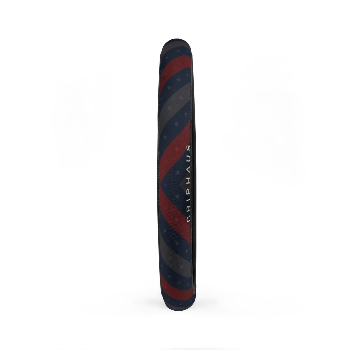 Old Glory Steering Wheel Cover — Tonal Stars & Stripes Print