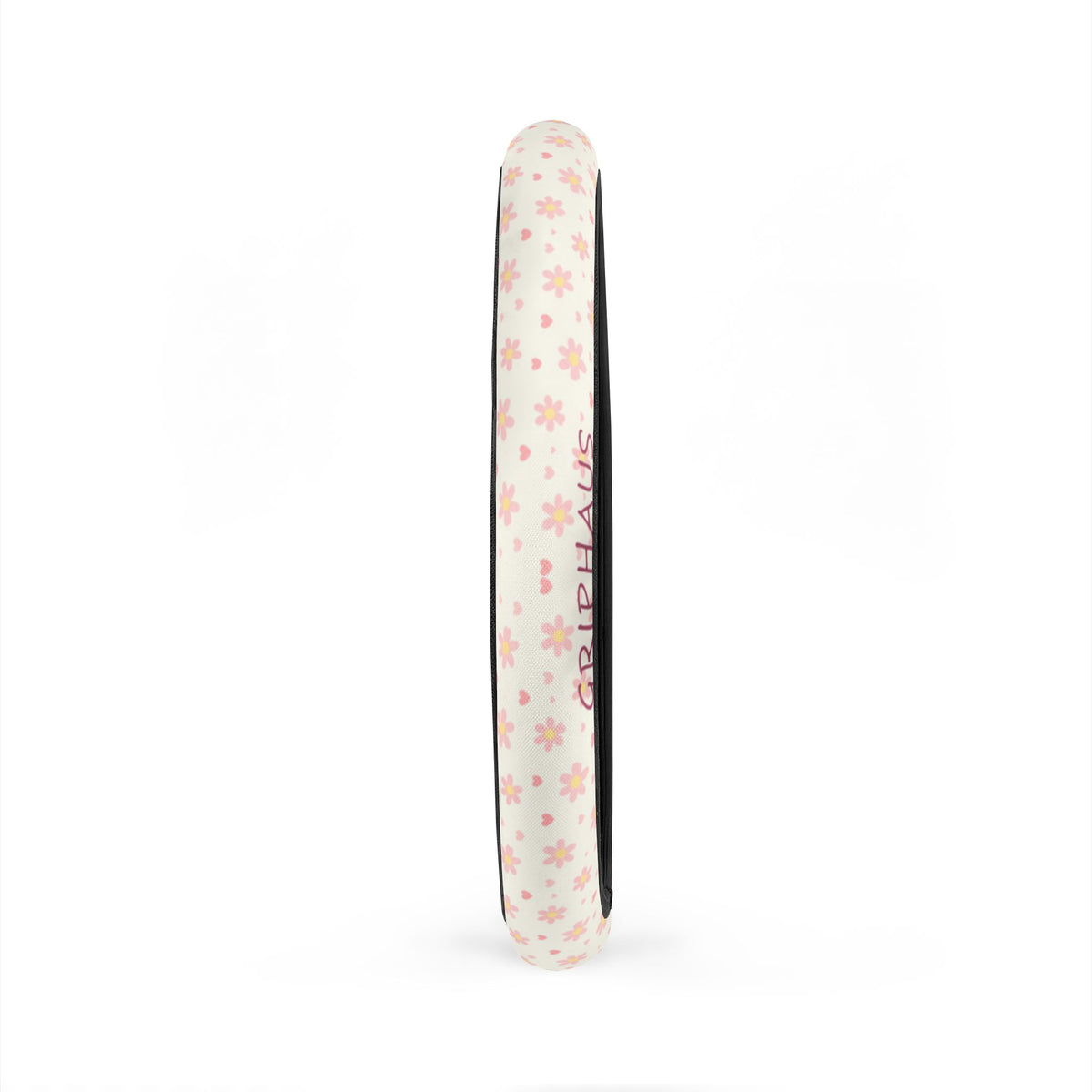 Rosie Bloom Steering Wheel Cover — Blush Daisy & Hearts Print