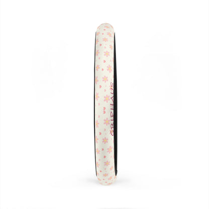 Rosie Bloom Steering Wheel Cover — Blush Daisy & Hearts Print